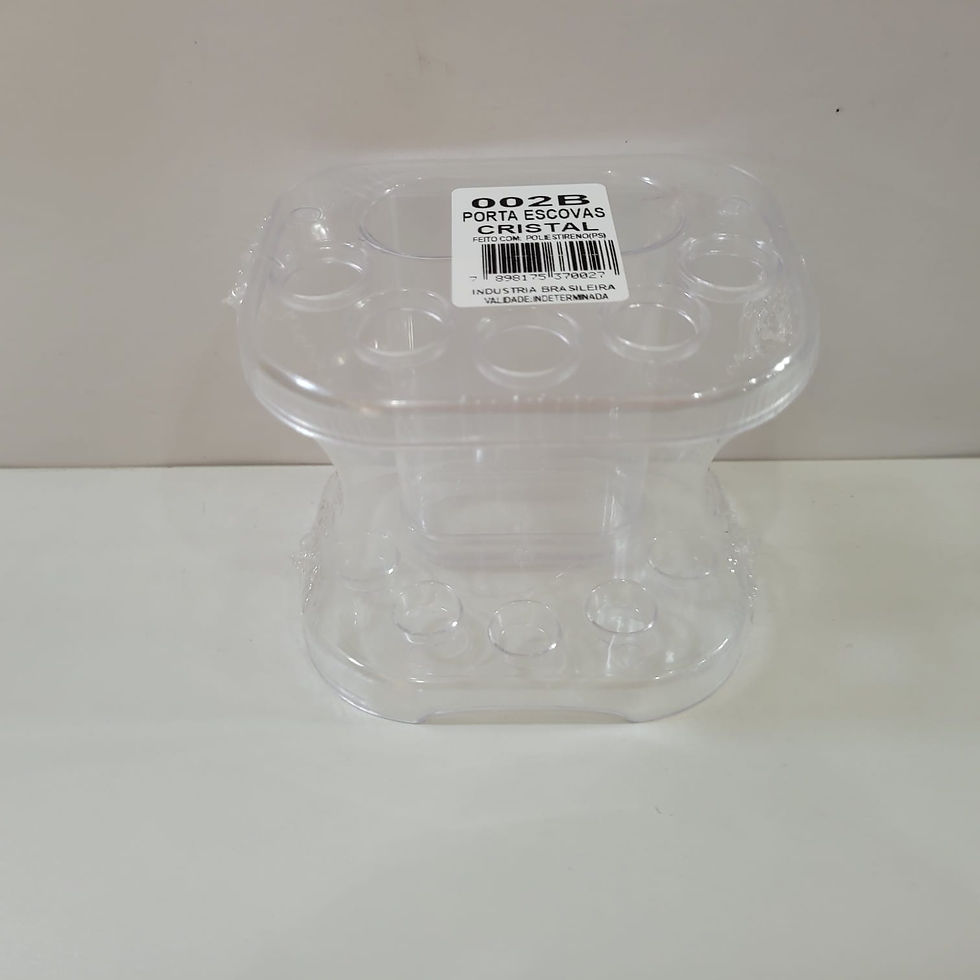 Miniatura: Porta Escova e Creme Dental Cristal GIOTTO