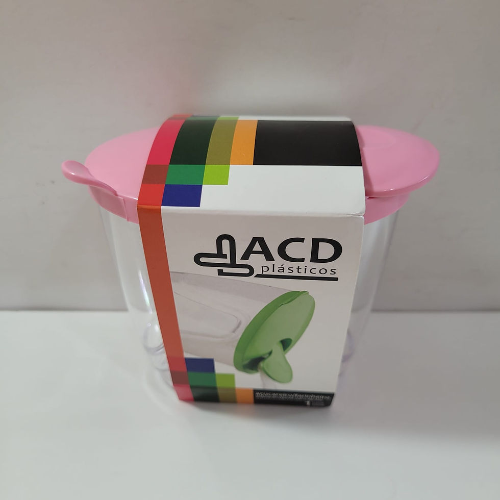 Miniatura: Açucareiro Farinheiro Plástico 300g ACD Plásticos