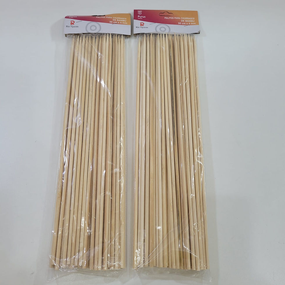 Miniatura: Palito de Bambu para Churrasco