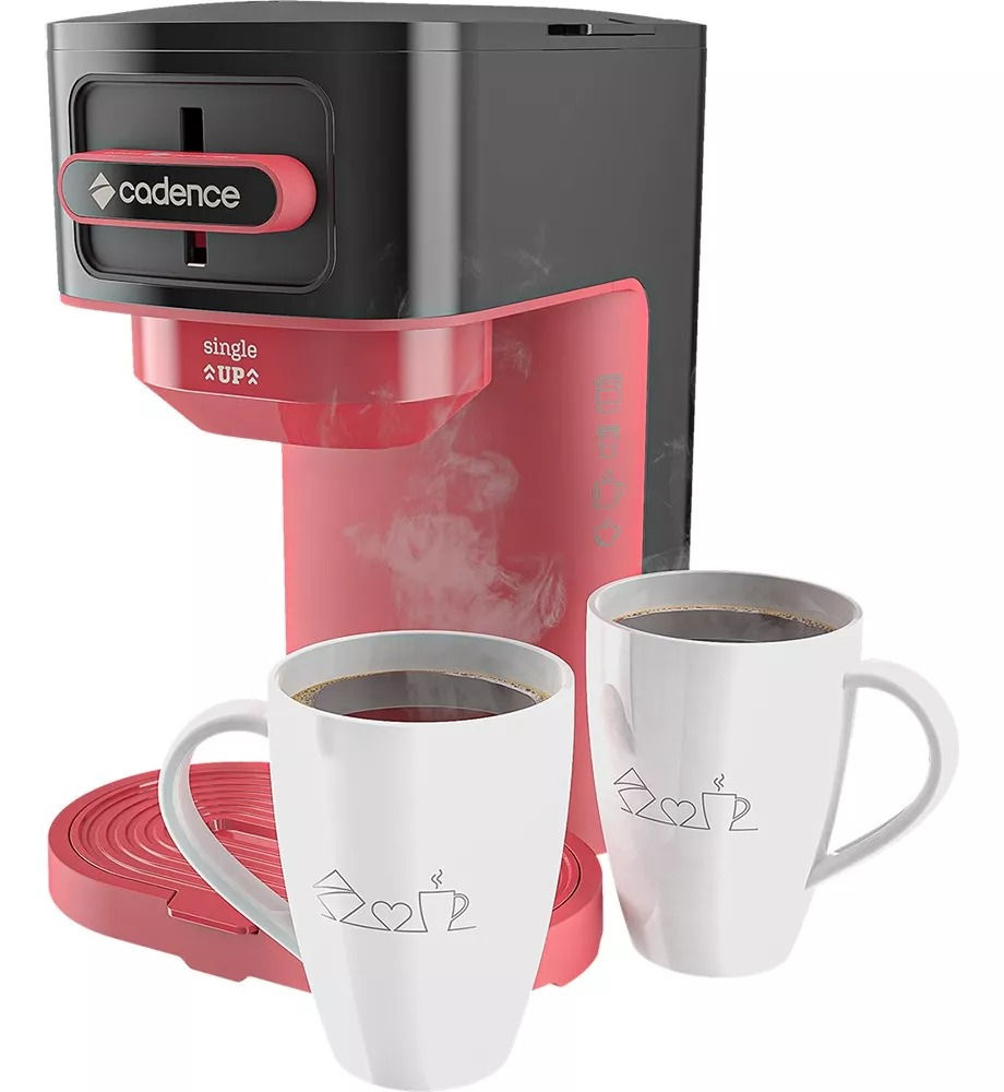 Miniatura: Cafeteira Single Up Preto e Vermelho De filtro 220V Cadence