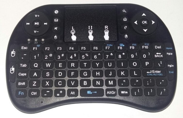 Miniatura: Mini Teclado Touch Pad Wireless TV Smart TV Box PC Notebook Celular Andro