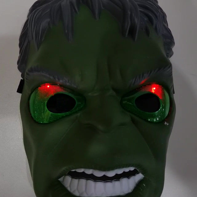 Miniatura: Máscara Hulk com Luz