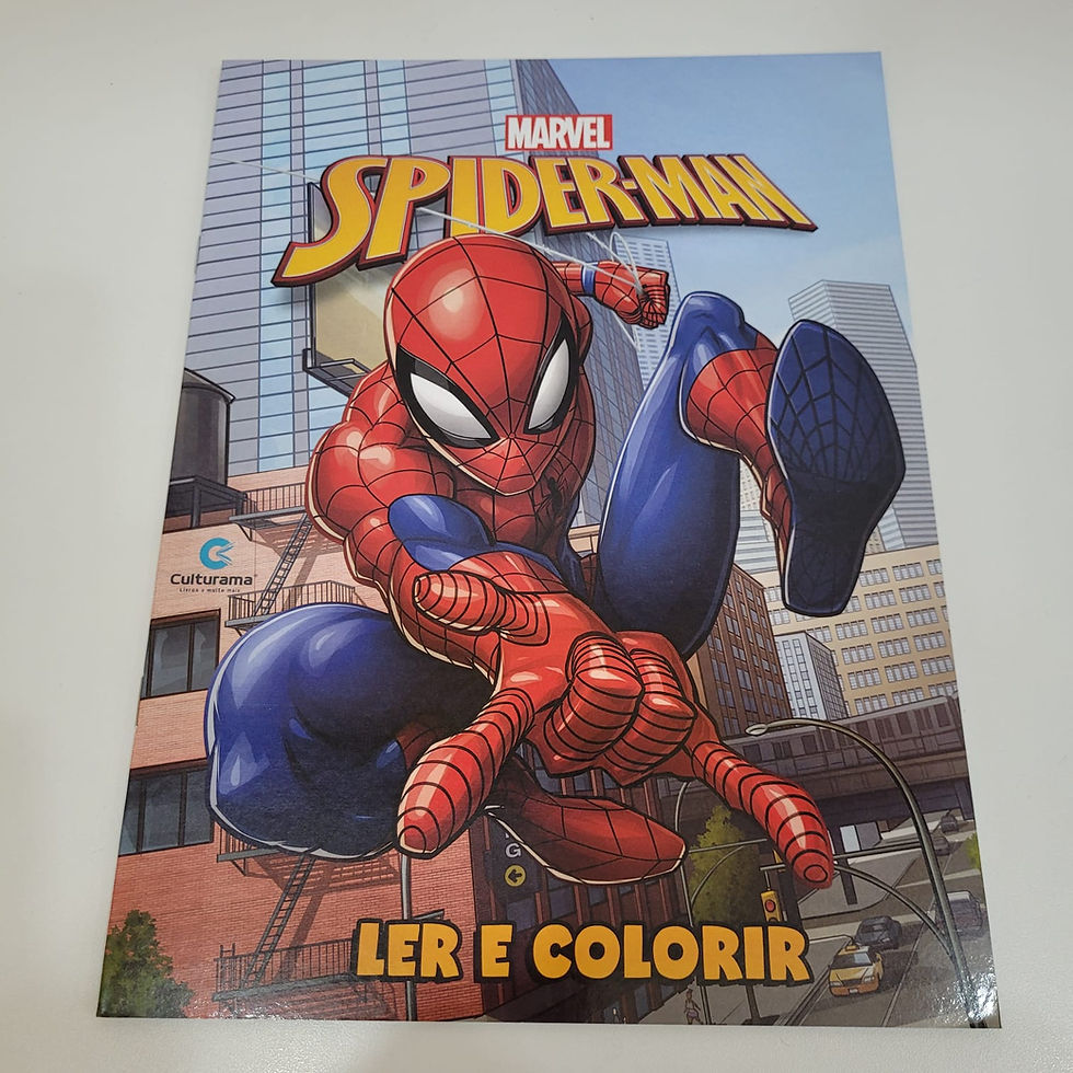 Miniatura: Livro Coleção Ler e Colorir Culturama