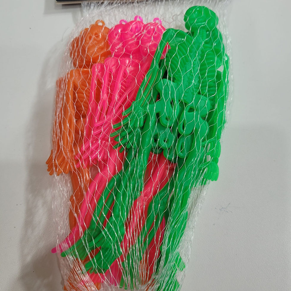 Miniatura: Pacote de Esqueleto fluorescente Brilha no Escuro para Festas Halloween