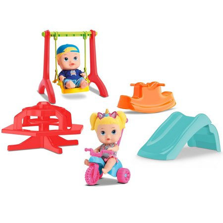 Miniatura: Coleção Little Dolls Super Playground