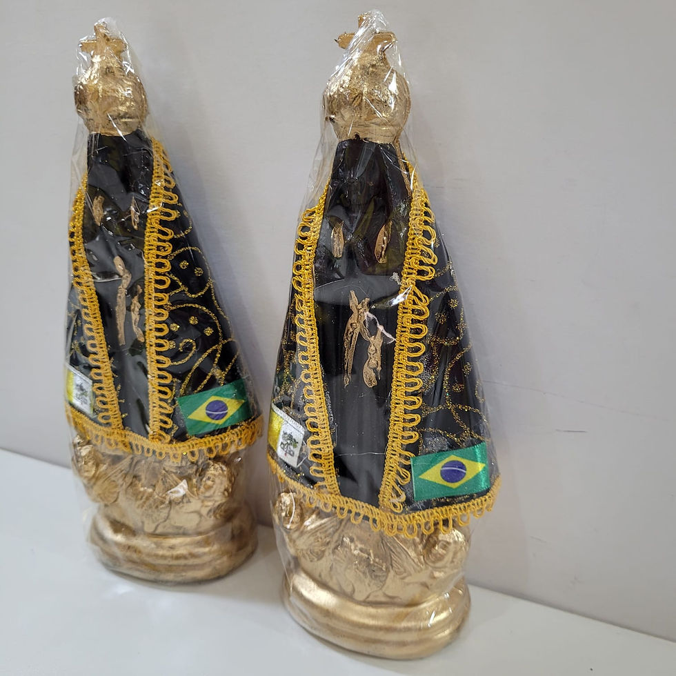 Miniatura: Nossa Senhora Aparecida 21cm