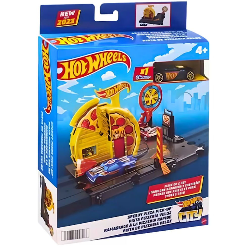 Miniatura: Hot Wheels Pista City Mini Cjto Lugar Favorito HMD53