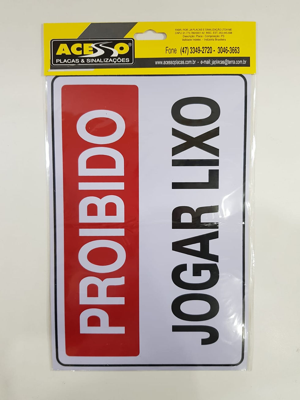 Miniatura: Placas de Sinalização Diversas 20x30