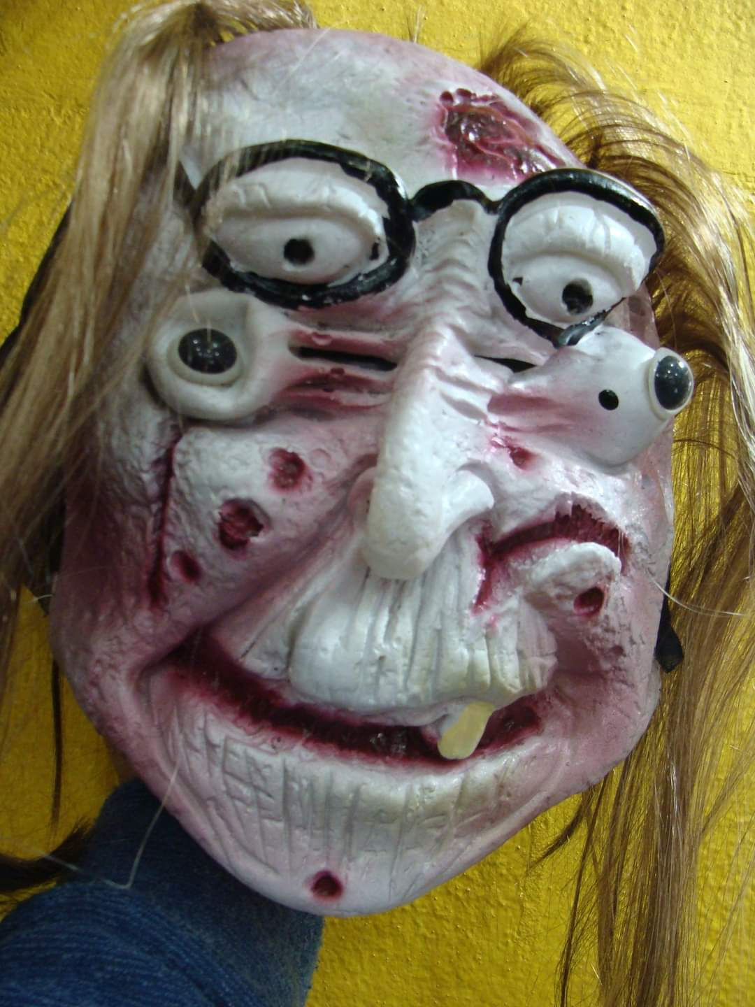 Máscara de Borracha para Halloween