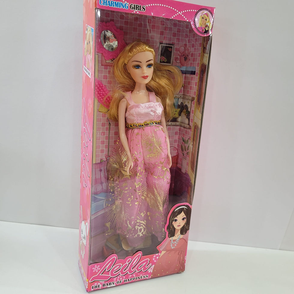 Miniatura: Boneca Leila Grávida