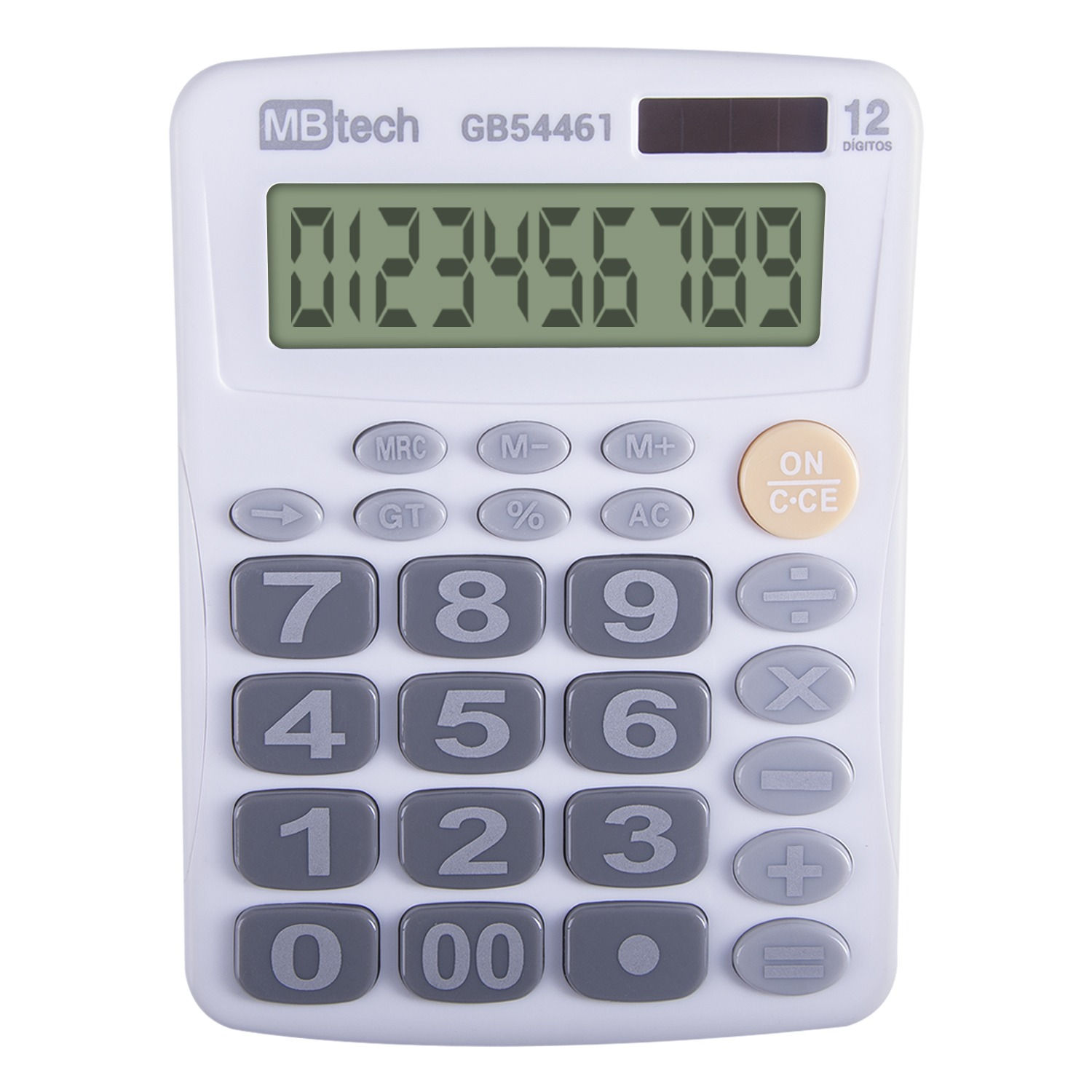 Calculadora Eletrônica 12 Dígitos GB54461 MB Tech