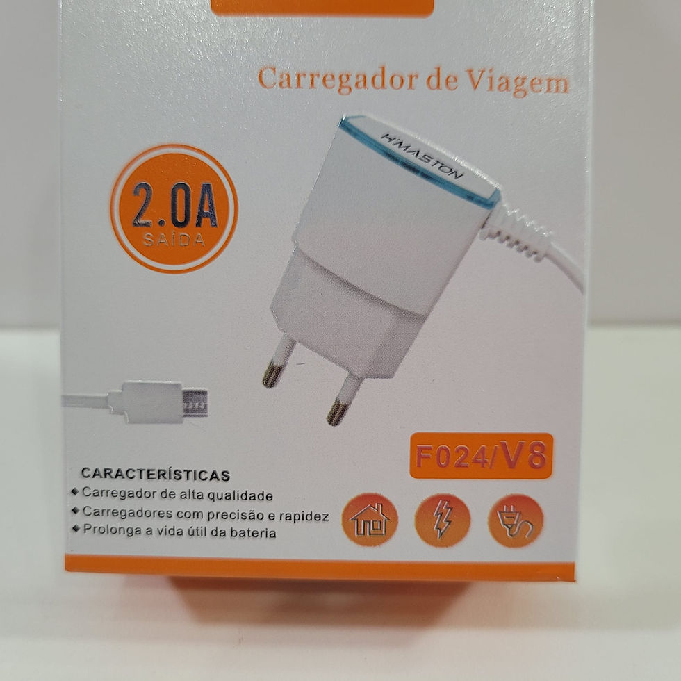 Miniatura: Carregador Micro USB HMASTON V8 F024