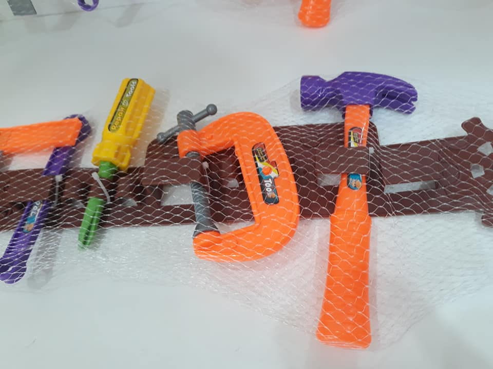 Miniatura: Cinturão de Ferramentas Infantil com Capacete