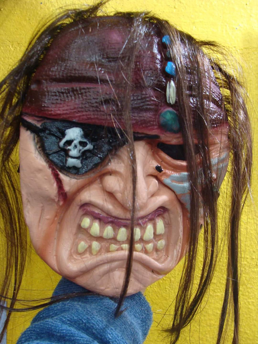 Miniatura: Máscara de Borracha para Halloween
