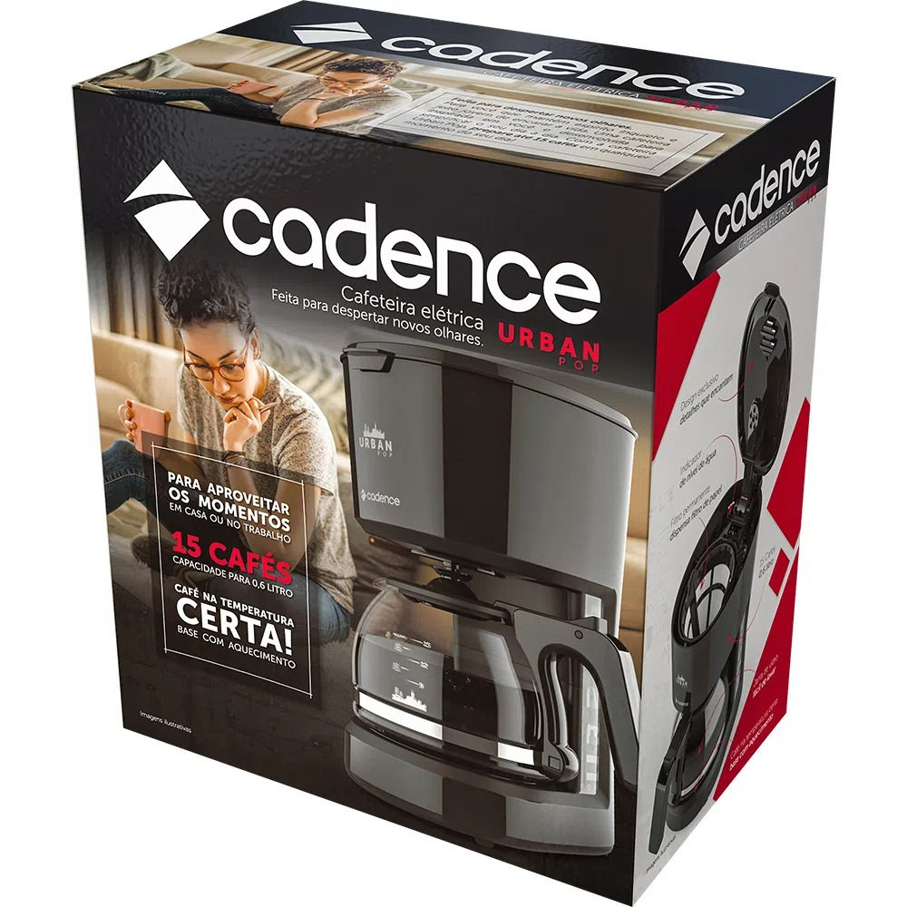 Cafeteira Elétrica Cadence Urban