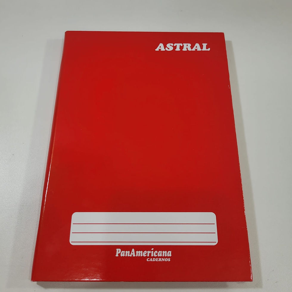 Miniatura: Caderno Pequeno Costurado Capa Dura 96 folhas