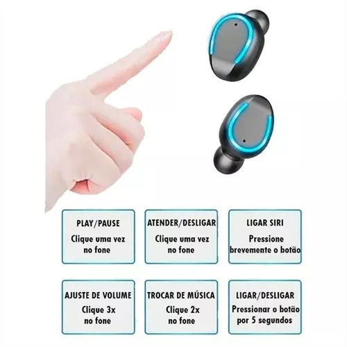 Miniatura: Fone de Ouvido Bluetooth HWN-T30