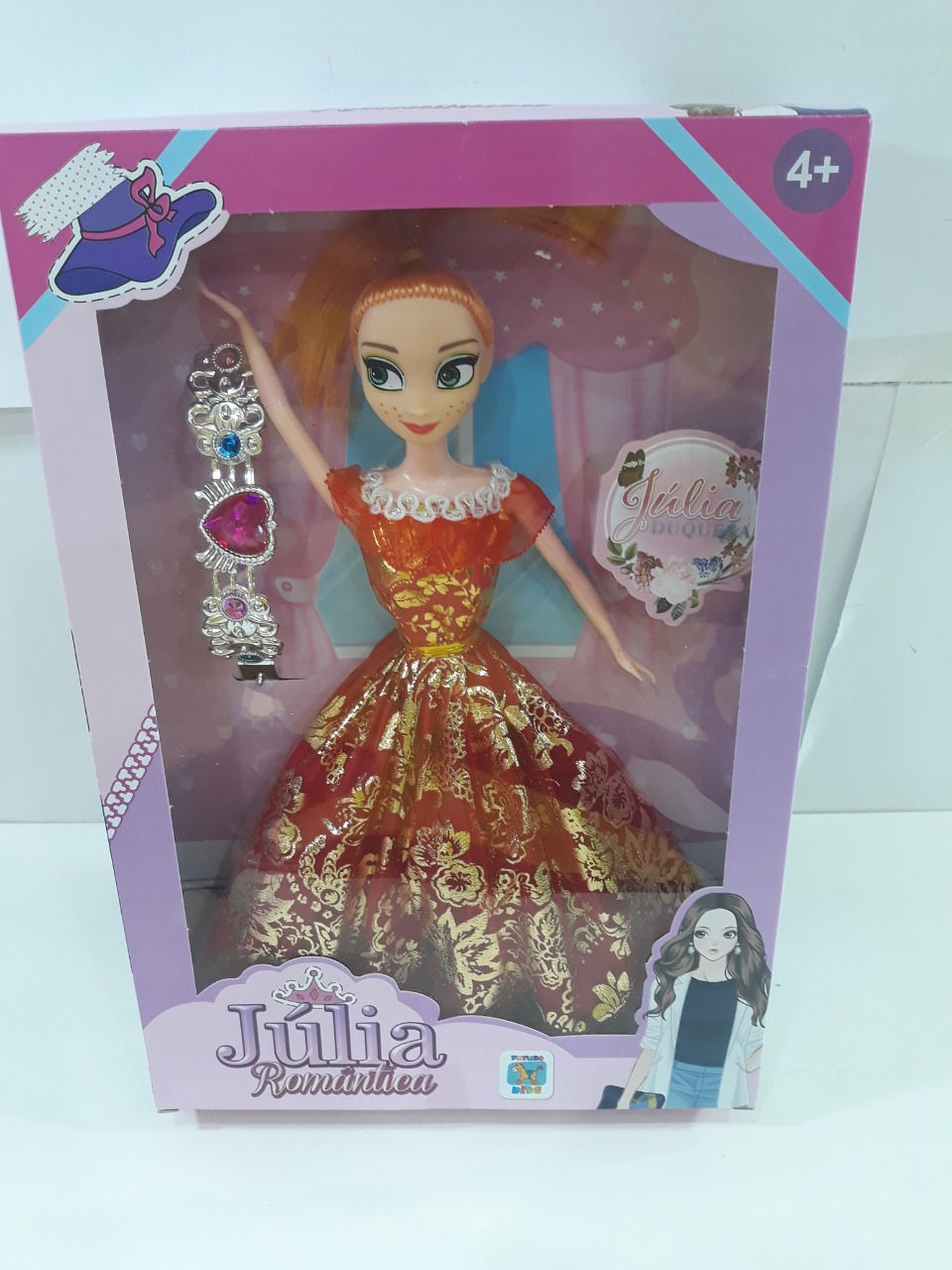 Miniatura: Boneca Júlia Romântica