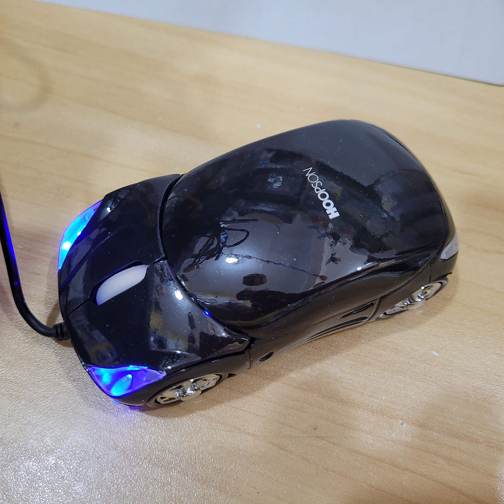 Miniatura: Mouse Com Fio Carrinho Hoopson