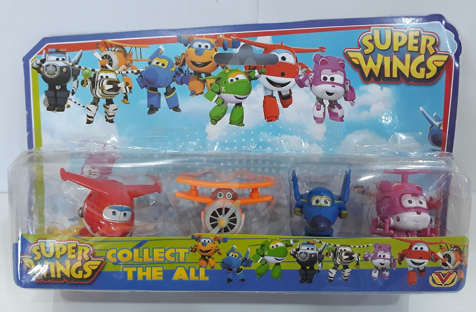 Miniatura: Super Wings Kit com 4