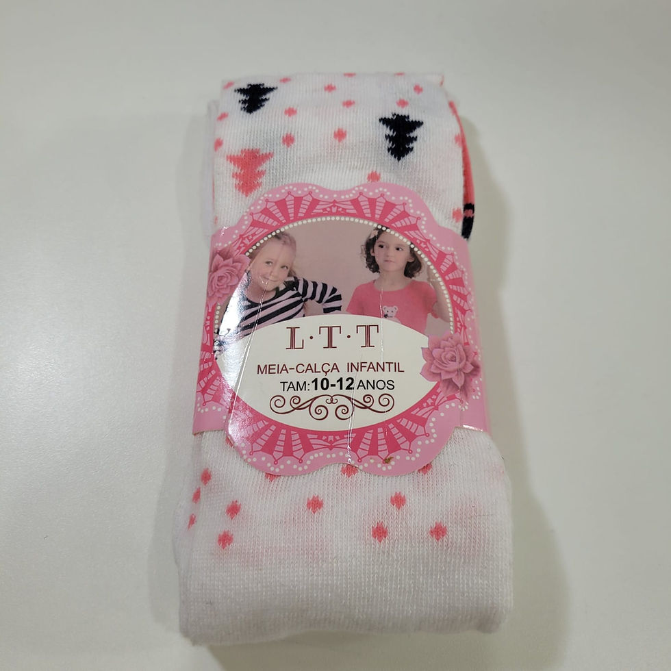 Miniatura: Meia Calça Infantil de Lã