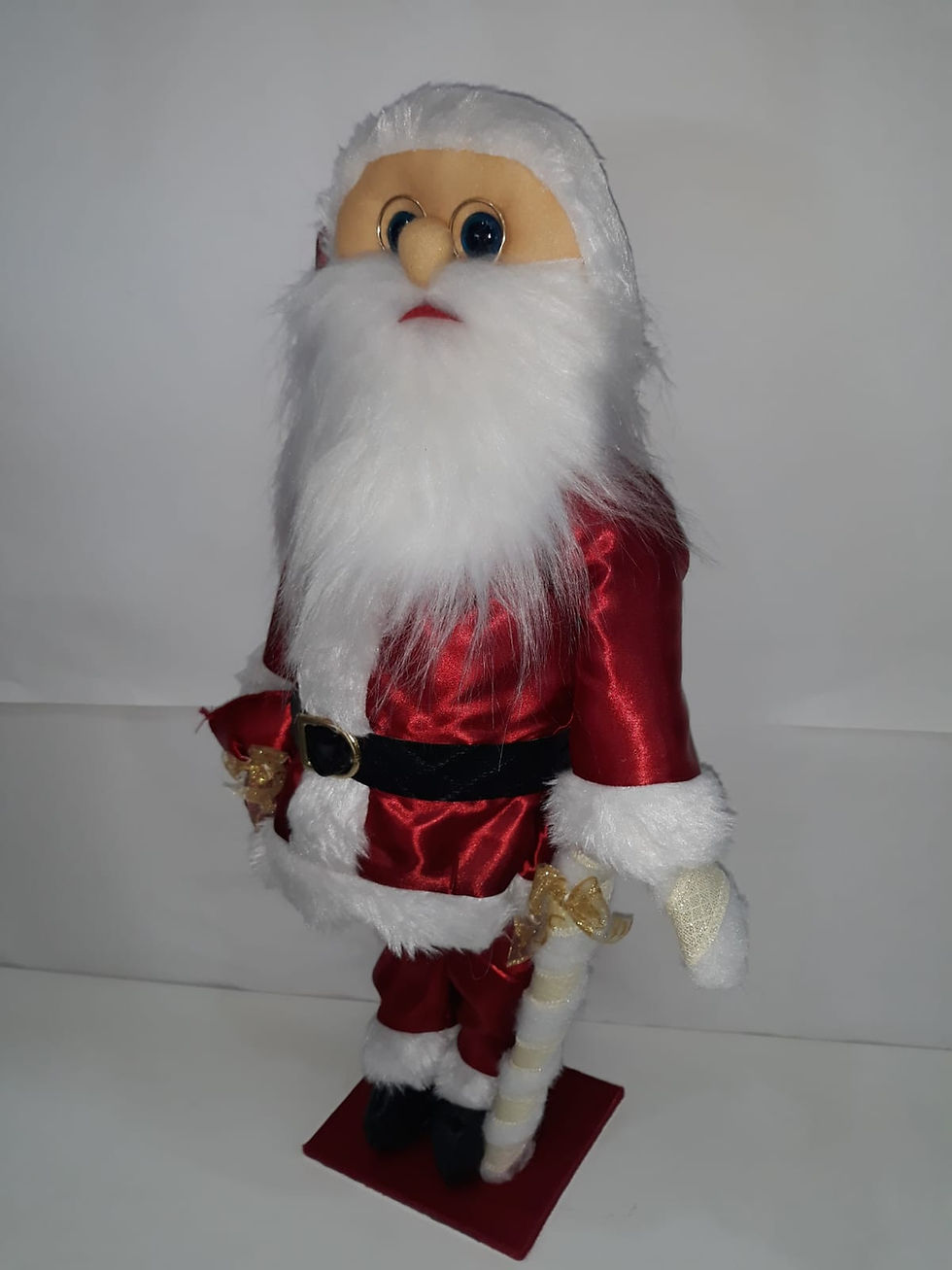 Miniatura: Papai Noel Médio 52cm de Tecido com Base