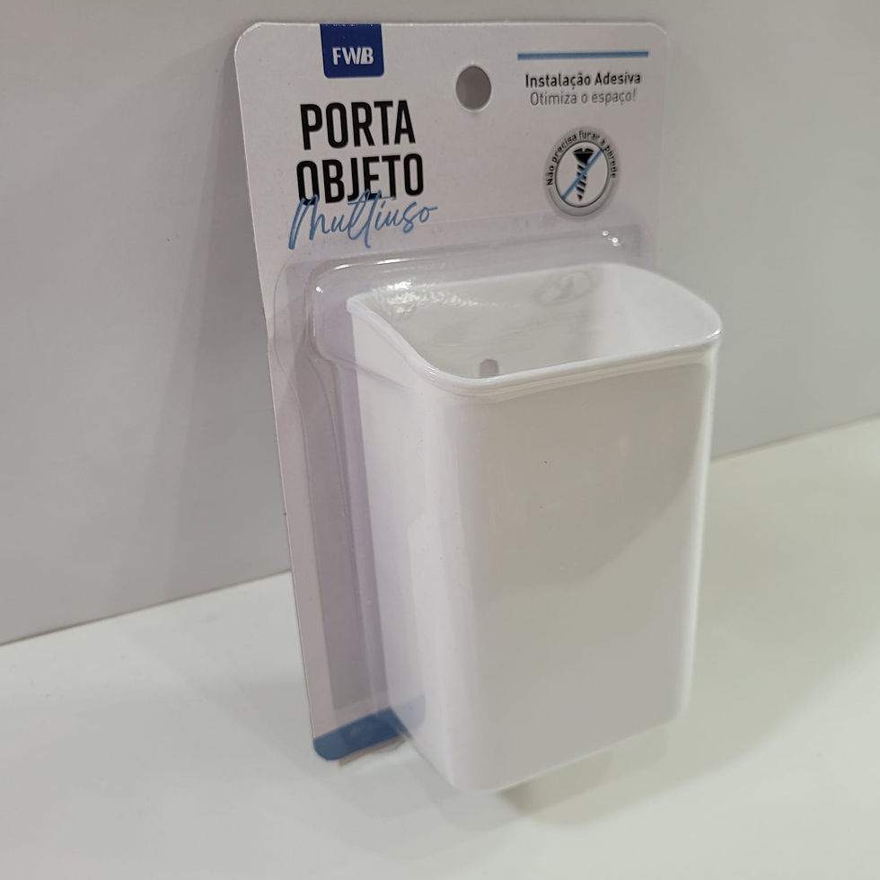 Miniatura: Porta Objeto Multiuso com Fixação Adesiva