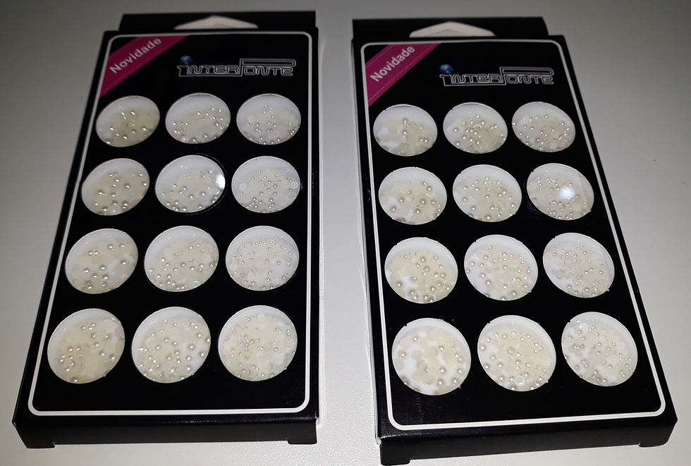 Miniatura: Enfeite Meia Pérola para Unhas
