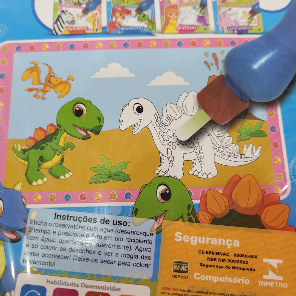 Miniatura: Livro Infantil Coleção Surpresas com Água