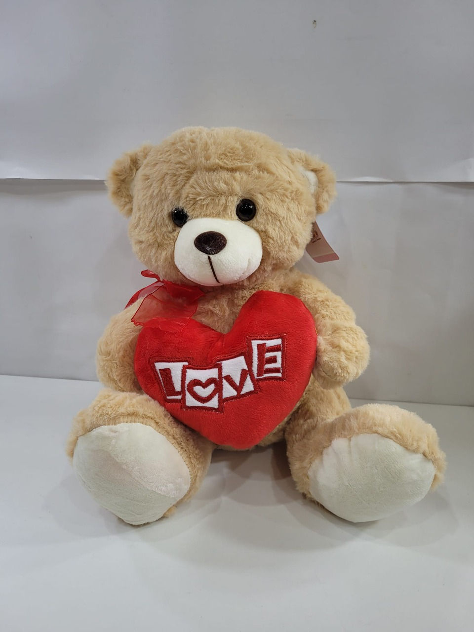 Miniatura: Urso de Pelúcia Coração Love