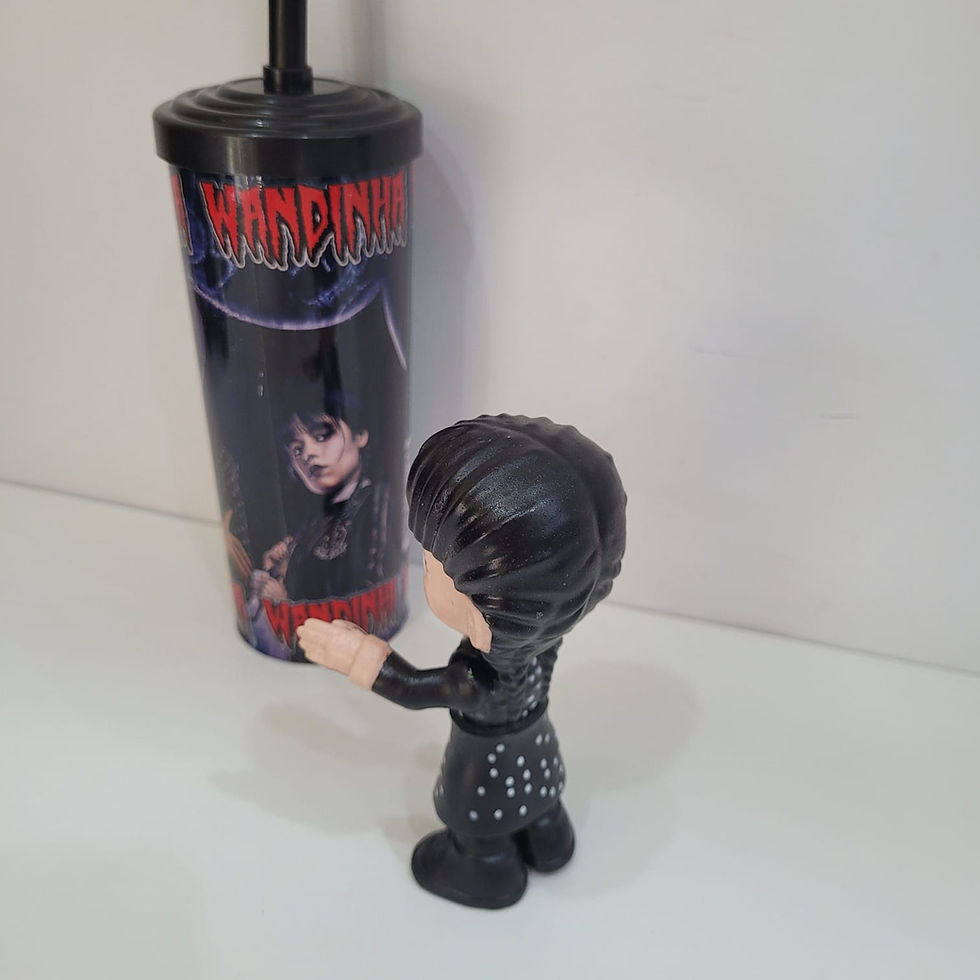Miniatura: Copo Infantil com Boneca Personagens