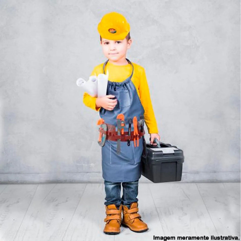 Miniatura: Cinturão de Ferramentas Infantil com Capacete
