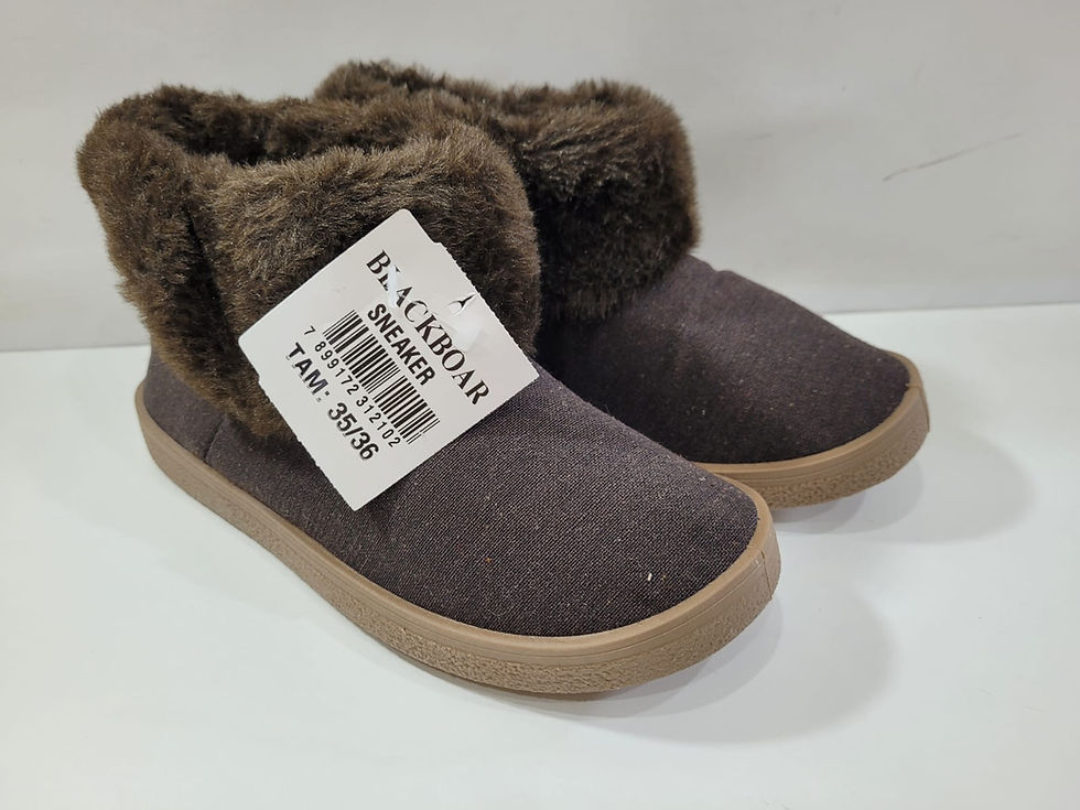 Miniatura: Bota com Lã Adulto Sneaker Blackboar