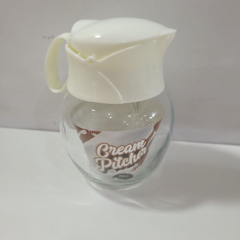 Miniatura: Jarrinha de Vidro com Tampa Dosadora 210ml