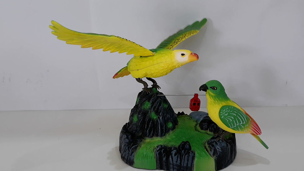 Miniatura: Passarinho Musical com Movimento