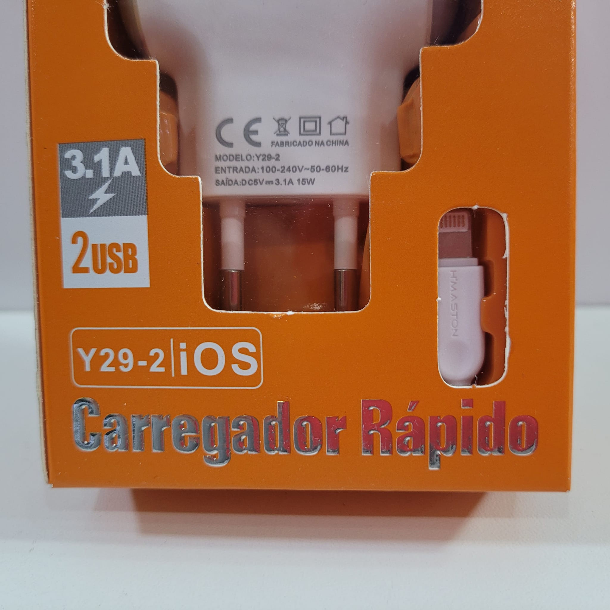Carregador HMASTON PRO PARA IPHONE Y29-2
