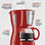 Miniatura: Cafeteira Elétrica Mondial Dolce Arome Vermelha 18 xícaras