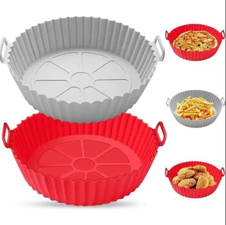 Miniatura: Forma de Silicone para Air Fryer 20cm X 16cm X 6cm Top Chef
