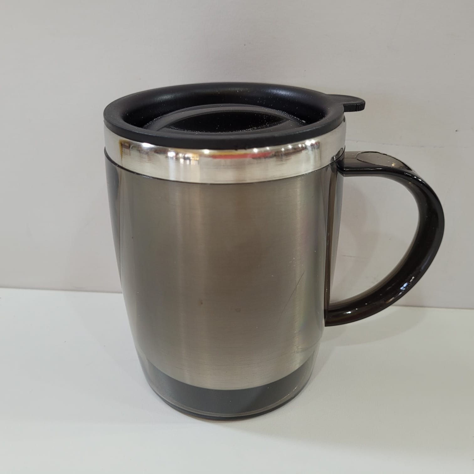 Caneca Térmica Inox com Tampa 450ml 11cm Weeze
