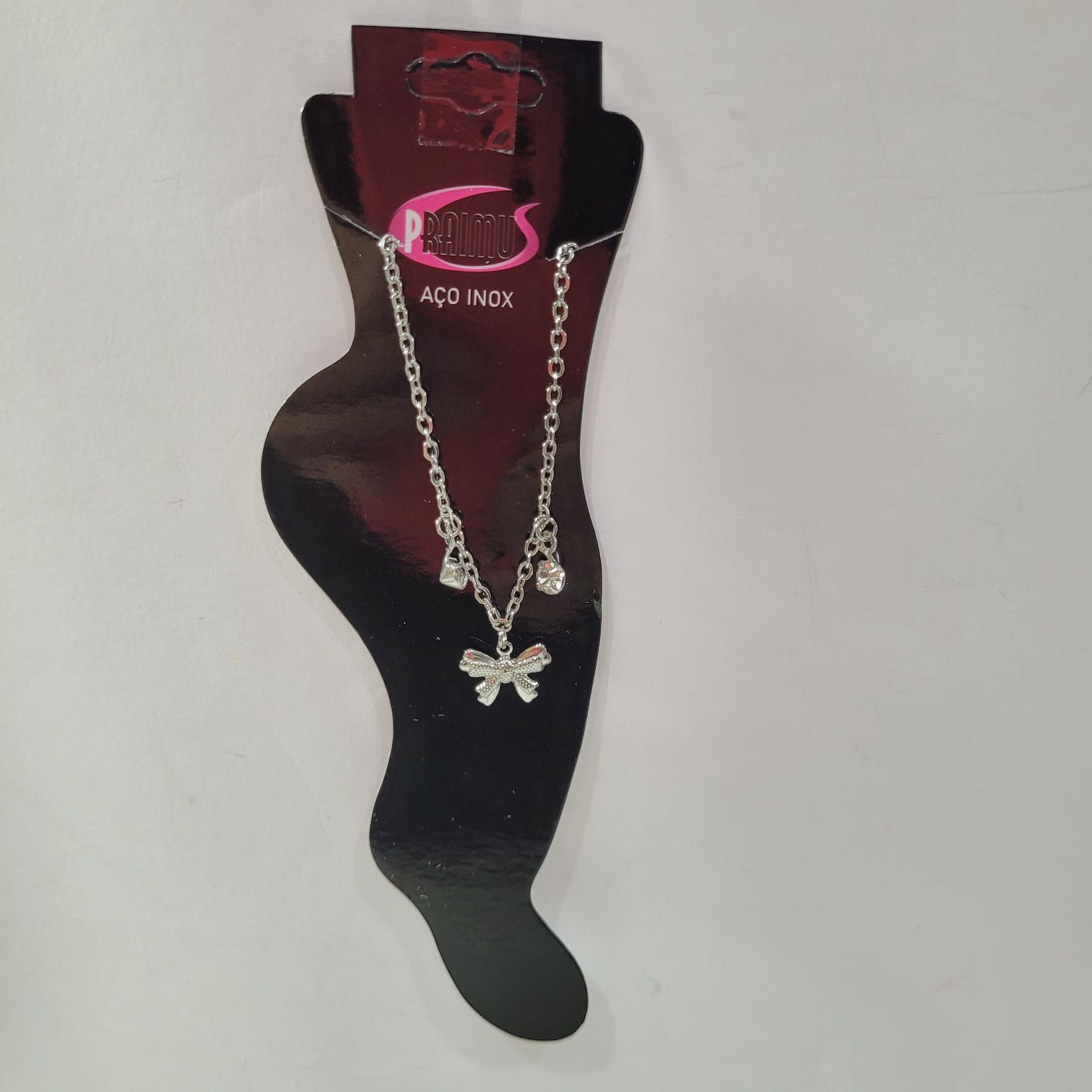 Tornozeleira Aço Inox