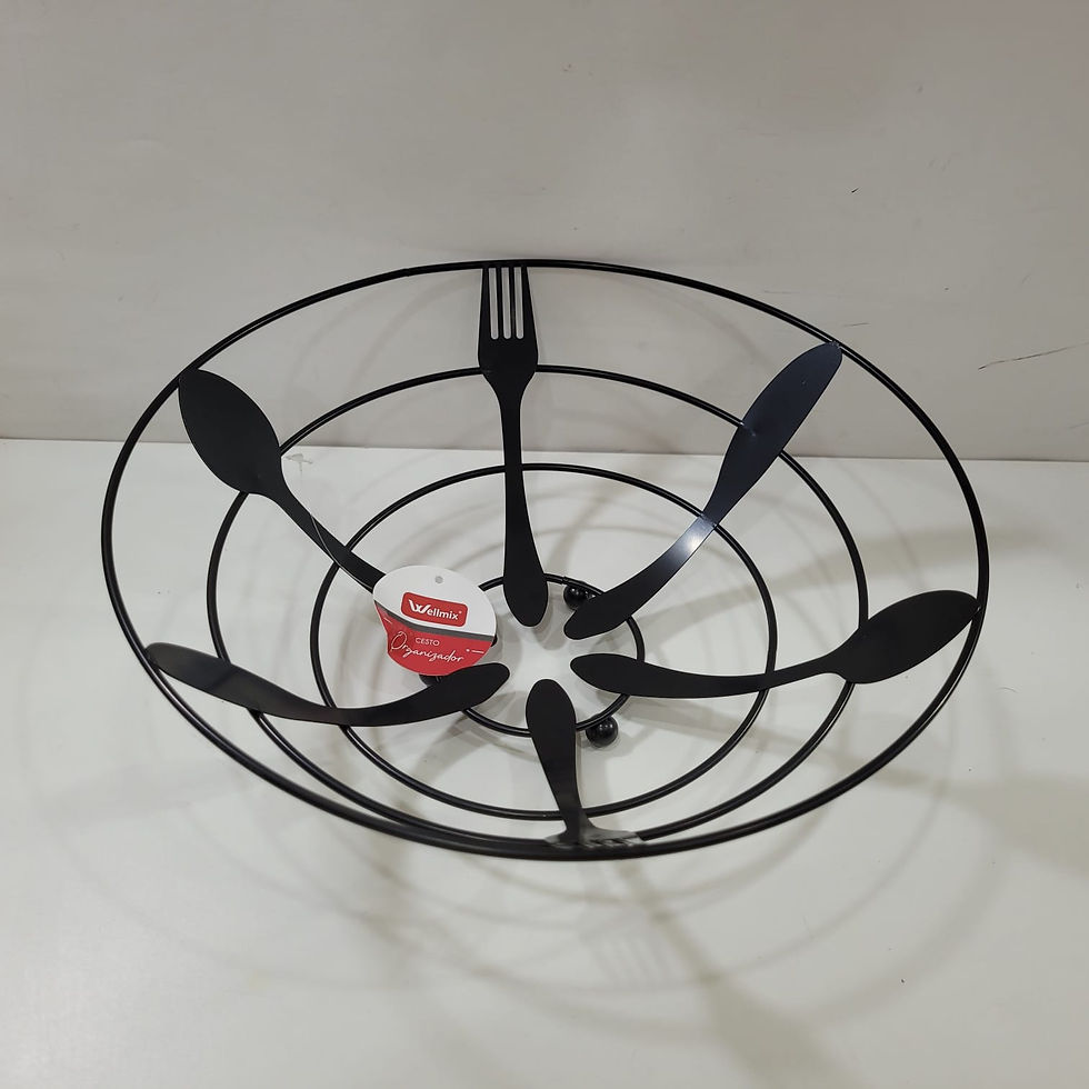 Miniatura: Fruteira de Metal 27cm Wellmix