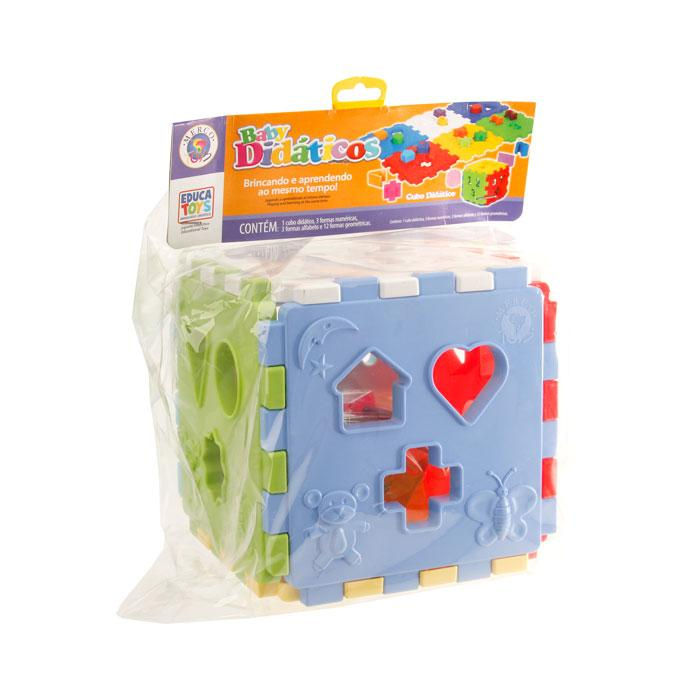 Miniatura: Cubo Didático Educativo Educa Mais