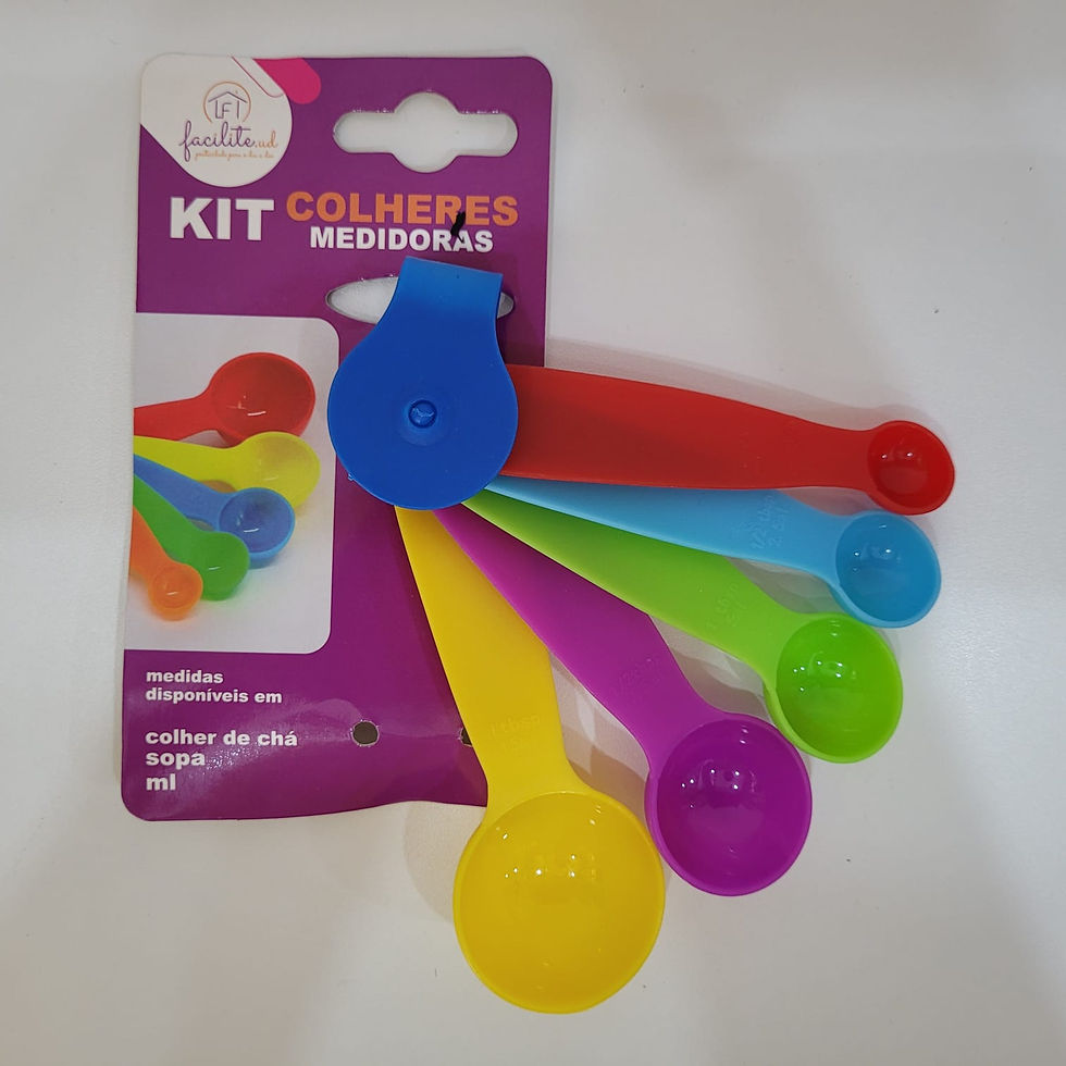 Miniatura: Kit Colheres Medidoras com 5 unidades Facilite