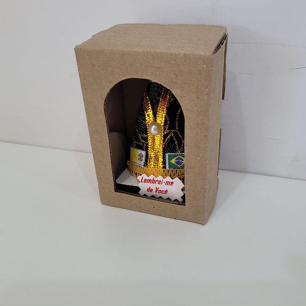 Miniatura: Enfeite Nossa Senhora Aparecida Mini na Caixinha