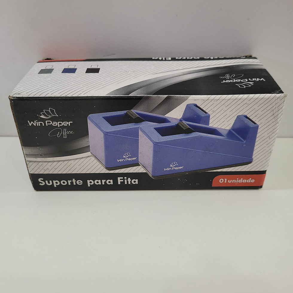 Miniatura: Suporte para Fita Adesiva WinPaper medidas 15,2X6,2X6,9cm