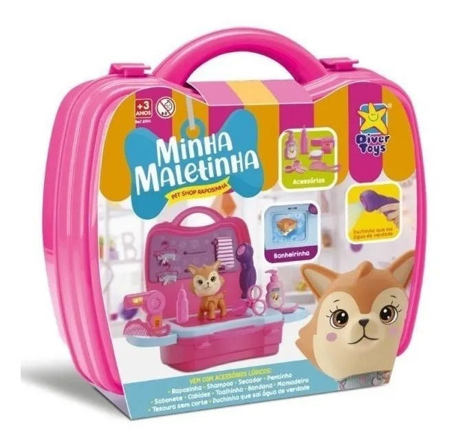 Miniatura: Minha Maletinha Pet Shop Raposinha Divertoys
