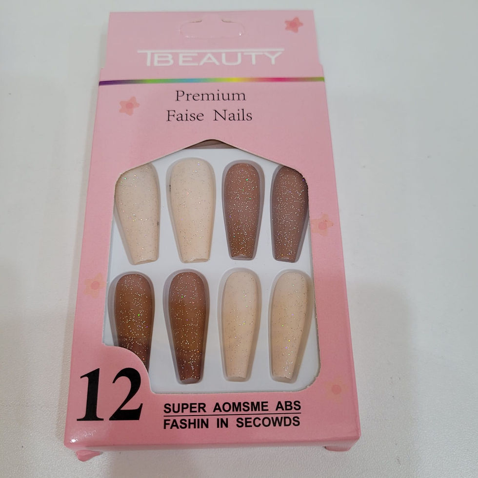 Miniatura: Unha Postiça TBeauty Premium Faise Nails