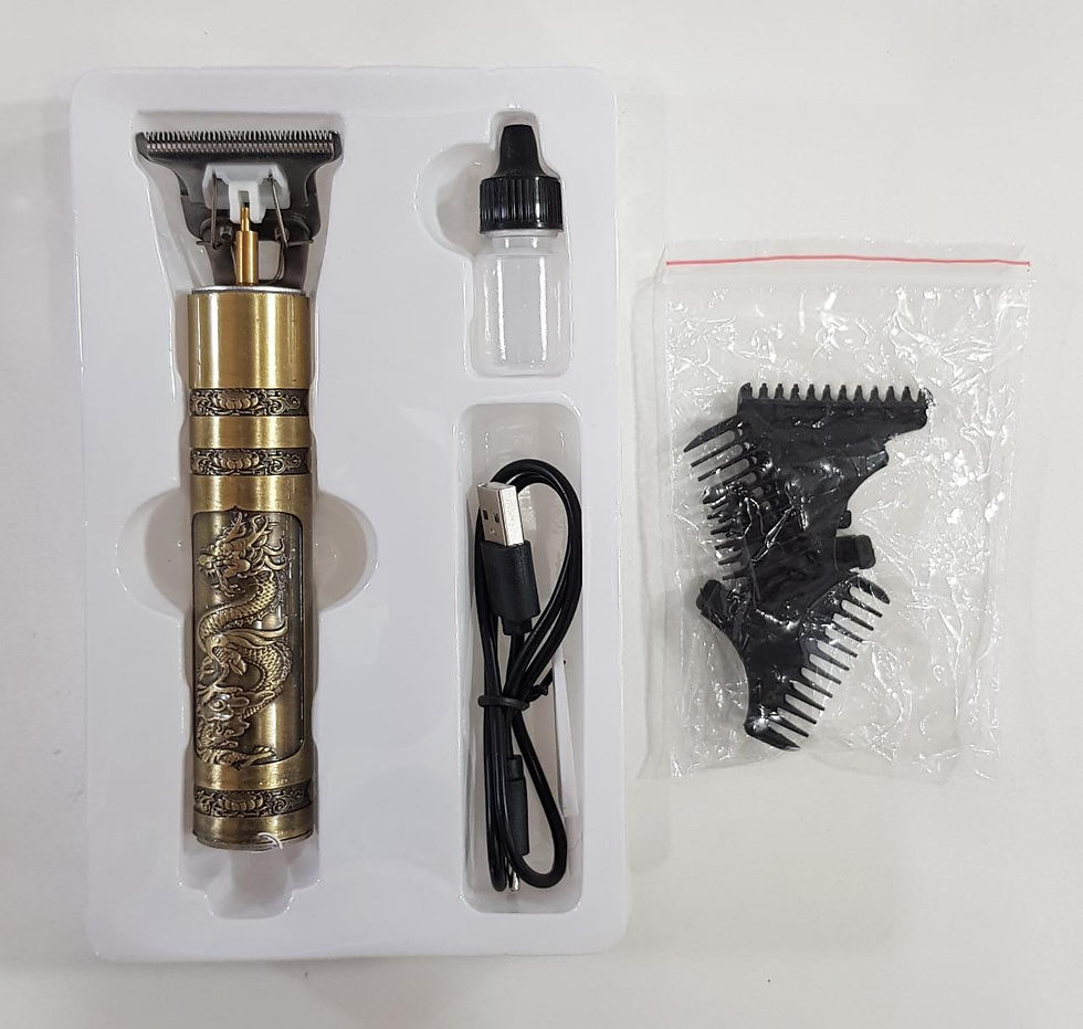 Miniatura: Máquina Cortar Cabelo Barba Recarregável Hair Trimmer