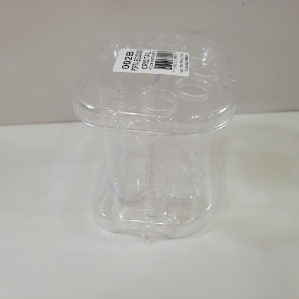 Miniatura: Porta Escova e Creme Dental Cristal GIOTTO
