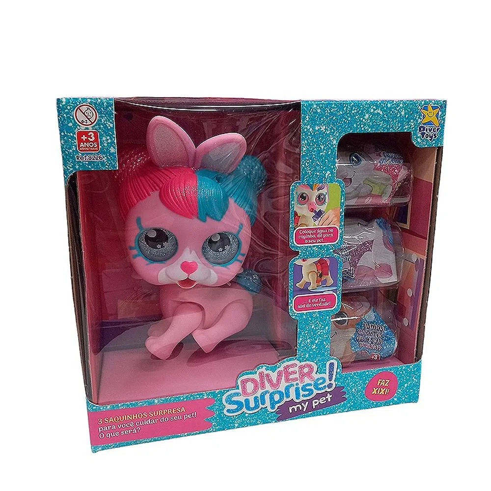 Diver Surprise My Pet faz Xixi Divertoys